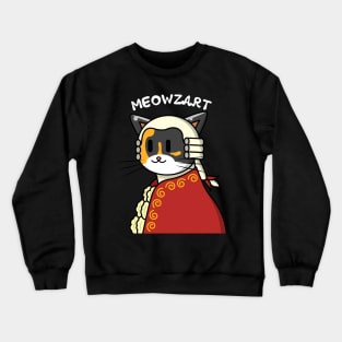 Cute Cat Kawaii Meowzart - Gift Idea Crewneck Sweatshirt